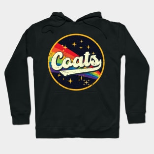 Coats // Rainbow In Space Vintage Grunge-Style Hoodie